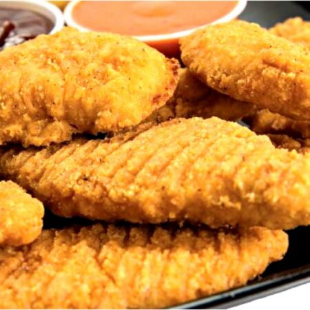 TENDERS DE POULET PANEE 12 X 800G Halal